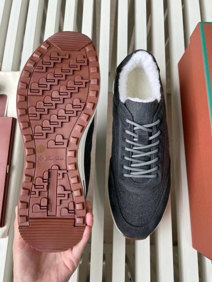 Loro Piana - Мужские зимние кроссовки кеды N1_1111LP5 Loro Piana - Мужские зимние кроссовки кеды N1_1111LP5