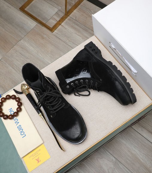 Louis Vuitton - Мужские ботинки берцы GTL_0912LV4 Louis Vuitton - Мужские ботинки берцы GTL_0912LV4