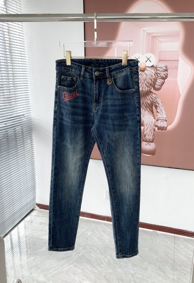 Gucci - Мужские штаны джинсы TI_2609GU8
