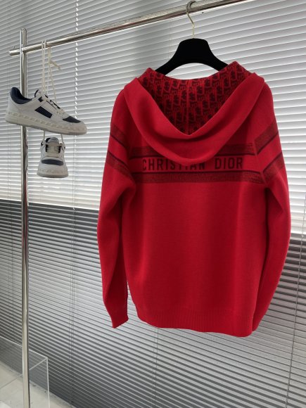 Dior - Мужская шерстяная двухсторонняя кофта толстовка DZ_1201DI2 Dior - Мужская шерстяная двухсторонняя кофта толстовка DZ_1201DI2