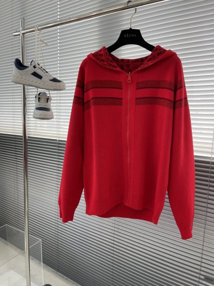 Dior - Мужская шерстяная двухсторонняя кофта толстовка DZ_1201DI2 Dior - Мужская шерстяная двухсторонняя кофта толстовка DZ_1201DI2