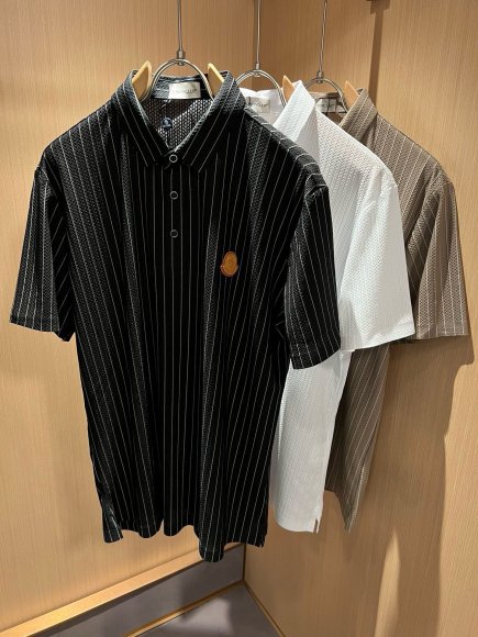 Moncler - Мужская футболка майка поло DF_2407MO6 Moncler - Мужская футболка майка поло DF_2407MO6