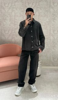 Dior - Мужская джинсовая рубашка куртка DZ_2208DI1