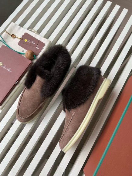 Loro Piana Open Walk - Женские зимние лоферы N1_1111LP7