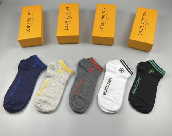 Louis Vuitton носки комплект 5 пар AC_1504LV3 Louis Vuitton носки комплект 5 пар AC_1504LV3