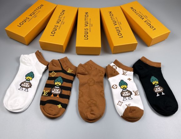 Louis Vuitton носки комплект 5 пар AC_1504LV3 Louis Vuitton носки комплект 5 пар AC_1504LV3