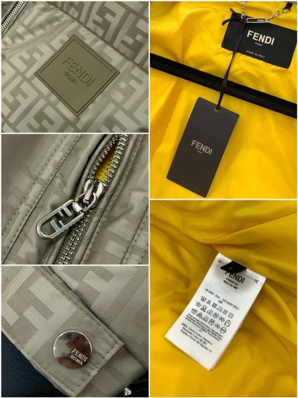 Fendi - Мужская куртка пуховик TI_2910FE1 Fendi - Мужская куртка пуховик TI_2910FE1