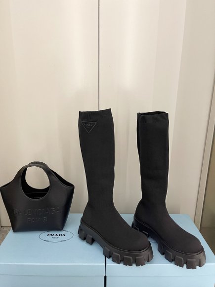 Prada - Женские сапоги ботинки ST3_2510PR4