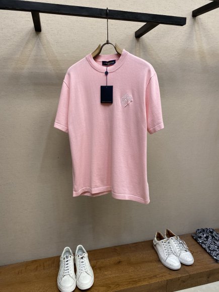 Louis Vuitton - Мужская трикотажная футболка майка DZ_1805LV7