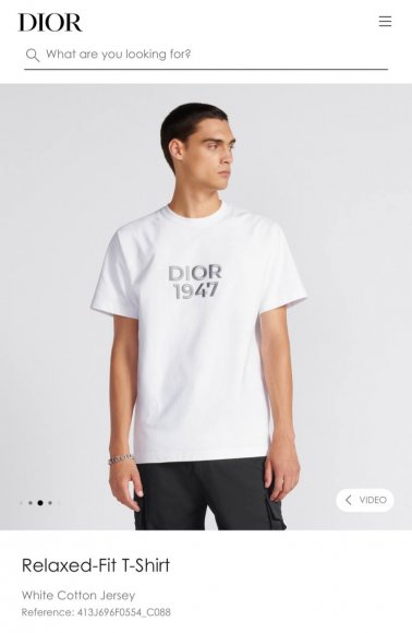 Dior - Мужская футболка майка DZ_2106DI5 Dior - Мужская футболка майка DZ_2106DI5