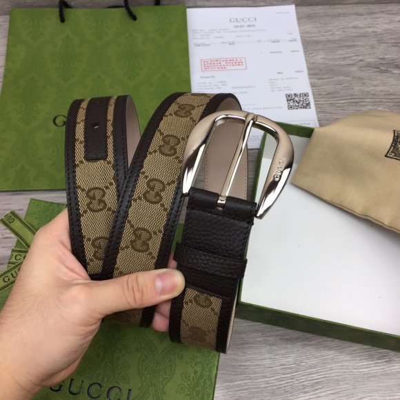 Gucci Мужской ремень 4.0см. RE_2605GU1