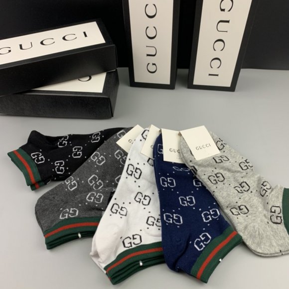 Gucci носки комплект 5 пар AC_0402GU1 Gucci носки комплект 5 пар AC_0402GU1