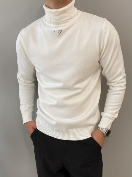 Prada - Мужская кофта свитер водолазка LE_2611PR1 Prada - Мужская кофта свитер водолазка LE_2611PR1