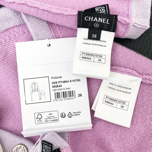 Chanel - Женский кашемировый топ ZP_0906CH6 Chanel - Женский кашемировый топ ZP_0906CH6