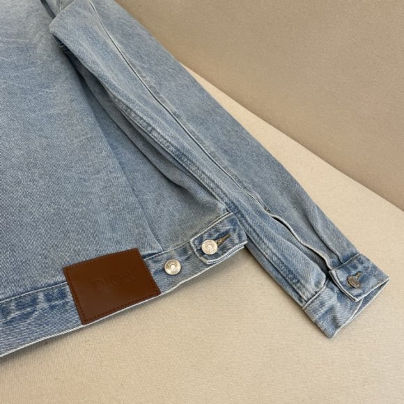 Dior МКII - Мужская джинсовая рубашка куртка DZ_2208DI5 Dior МКII - Мужская джинсовая рубашка куртка DZ_2208DI5