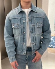 Dior МКII - Мужская джинсовая рубашка куртка DZ_2208DI5