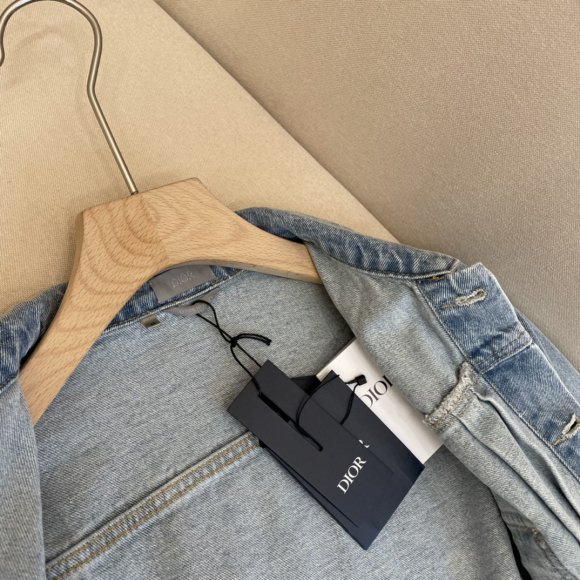 Dior МКII - Мужская джинсовая рубашка куртка DZ_2208DI5 Dior МКII - Мужская джинсовая рубашка куртка DZ_2208DI5