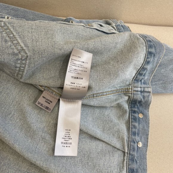 Dior МКII - Мужская джинсовая рубашка куртка DZ_2208DI5 Dior МКII - Мужская джинсовая рубашка куртка DZ_2208DI5