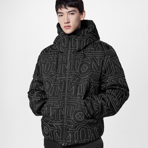 Louis Vuitton Snow - Мужская стеганная куртка DZ_1011LV8 Louis Vuitton Snow - Мужская стеганная куртка DZ_1011LV8
