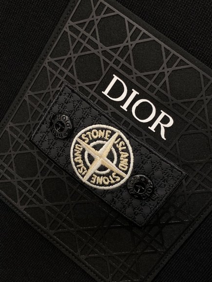 Dior & Stone Island - Мужская кофта свитшот TI_1110DS7 Dior & Stone Island - Мужская кофта свитшот TI_1110DS7