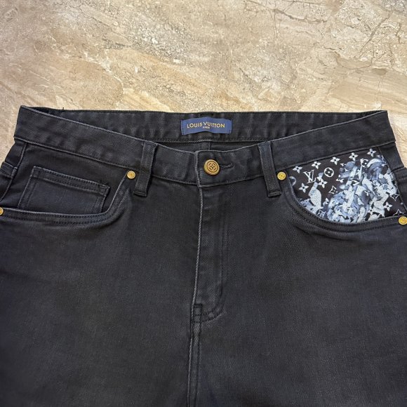 Louis Vuitton - Мужские штаны джинсы MI_1211LV4 Louis Vuitton - Мужские штаны джинсы MI_1211LV4