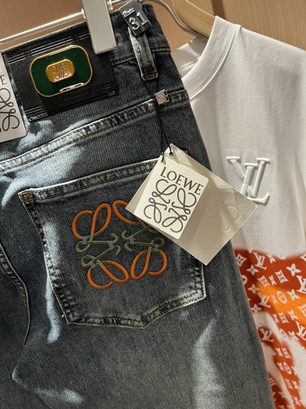 Loewe - Мужские штаны джинсы DF_0904LO10 Loewe - Мужские штаны джинсы DF_0904LO10