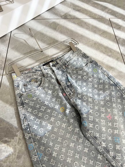 Louis Vuitton - Мужские штаны джинсы DF_2407LV12