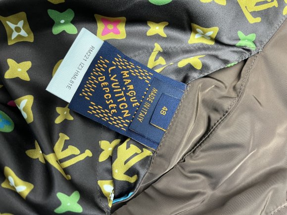 Louis Vuitton Varsity - Мужская куртка ветровка бомбер DZ_2208LV7