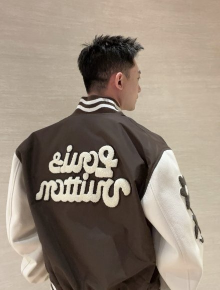Louis Vuitton Varsity - Мужская куртка ветровка бомбер DZ_2208LV7