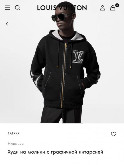 Louis Vuitton - Мужская кофта толстовка TJ_1609LV8 Louis Vuitton - Мужская кофта толстовка TJ_1609LV8