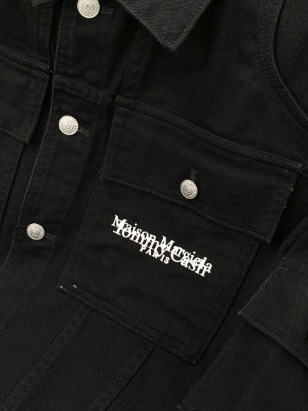 Maison Margiela MM6 - Мужская джинсовая куртка рубашка TI_3009MM8 Maison Margiela MM6 - Мужская джинсовая куртка рубашка TI_3009MM8