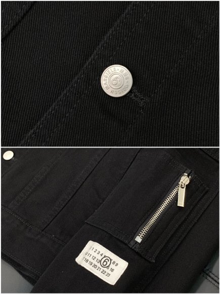 Maison Margiela MM6 - Мужская джинсовая куртка рубашка TI_3009MM8 Maison Margiela MM6 - Мужская джинсовая куртка рубашка TI_3009MM8