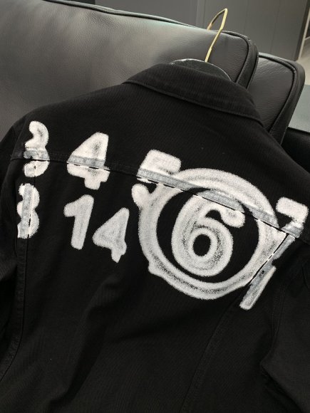 Maison Margiela MM6 - Мужская джинсовая куртка рубашка TI_3009MM8 Maison Margiela MM6 - Мужская джинсовая куртка рубашка TI_3009MM8