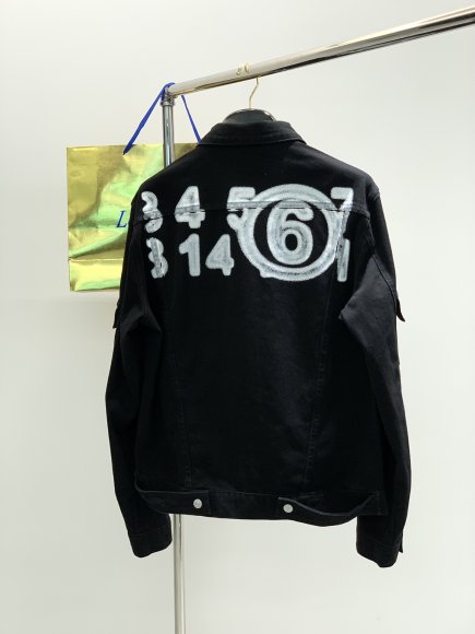 Maison Margiela MM6 - Мужская джинсовая куртка рубашка TI_3009MM8 Maison Margiela MM6 - Мужская джинсовая куртка рубашка TI_3009MM8