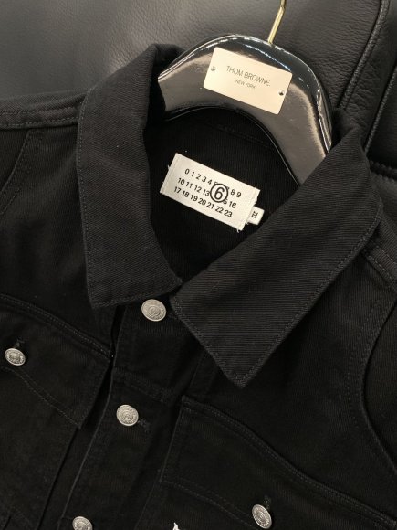 Maison Margiela MM6 - Мужская джинсовая куртка рубашка TI_3009MM8 Maison Margiela MM6 - Мужская джинсовая куртка рубашка TI_3009MM8