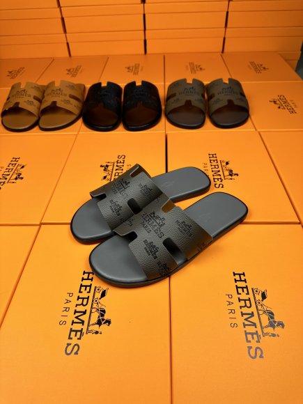 Hermes - Мужские шлепанцы сандалии GTL_1004HE1 Hermes - Мужские шлепанцы сандалии GTL_1004HE1