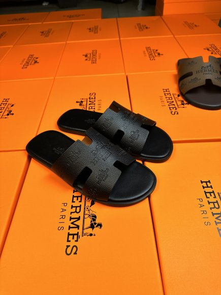 Hermes - Мужские шлепанцы сандалии GTL_1004HE1 Hermes - Мужские шлепанцы сандалии GTL_1004HE1