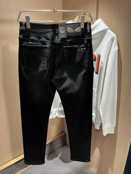 Fendi - Мужские штаны джинсы DF_0912FE6 Fendi - Мужские штаны джинсы DF_0912FE6