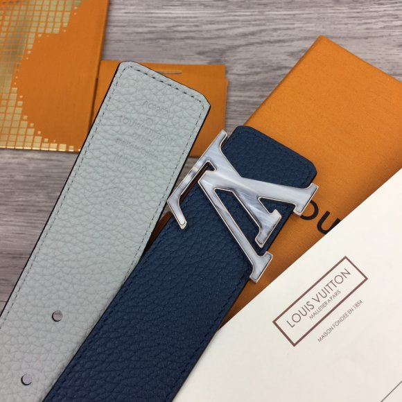 Louis Vuitton Мужской двусторонний ремень 4.0см. RE_2009LV7