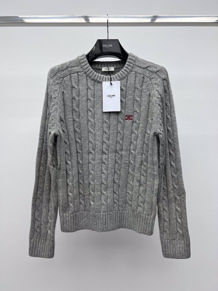 Celine - Женская шерстяная кофта свитер SA_2510CE1