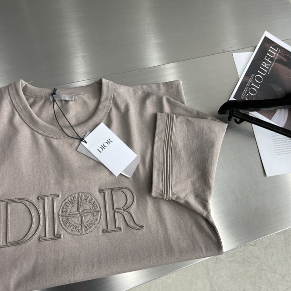 Dior & Stone Island - Мужская футболка майка DZ_0306DI3 Dior & Stone Island - Мужская футболка майка DZ_0306DI3