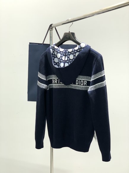Dior - Мужская кашемировая двусторонняя кофта толстовка TI_2910DI8