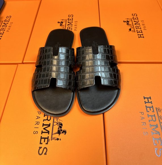 Hermes - Мужские шлепанцы сандалии GTL_1004HE3 Hermes - Мужские шлепанцы сандалии GTL_1004HE3