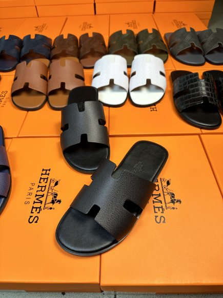 Hermes - Мужские шлепанцы сандалии GTL_1004HE4