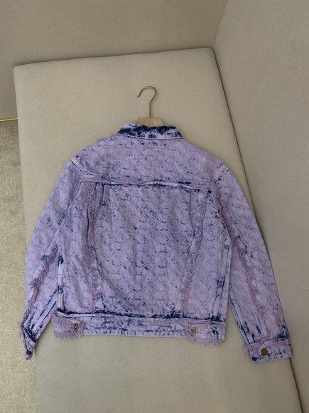 Louis Vuitton - Мужская джинсовая куртка рубашка DZ_1410LV2 Louis Vuitton - Мужская джинсовая куртка рубашка DZ_1410LV2