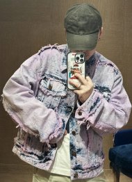 Louis Vuitton - Мужская джинсовая куртка рубашка DZ_1410LV2