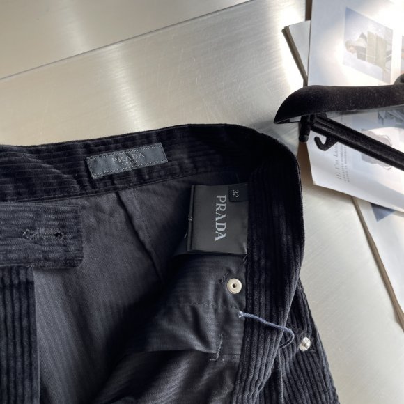 Prada Pinwale - Мужские вельветовые штаны брюки AH_1201PR3