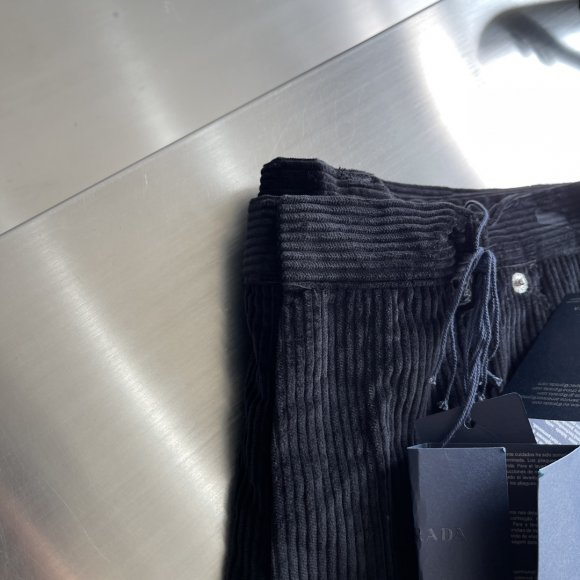 Prada Pinwale - Мужские вельветовые штаны брюки AH_1201PR3