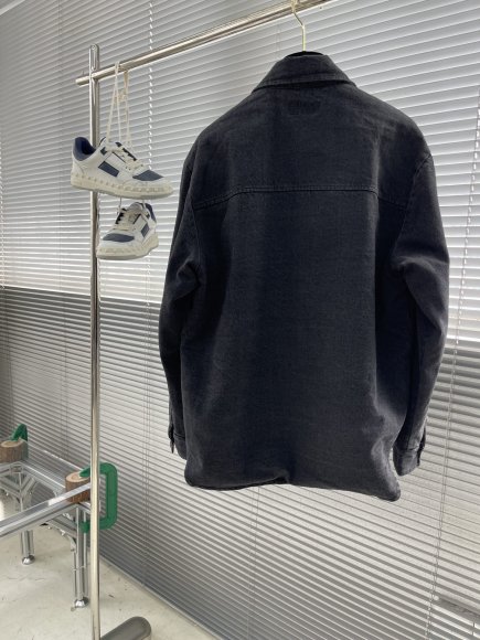 Gucci - Мужская двусторонняя шерстяная джинсовая рубашка куртка TJ_3010GU1