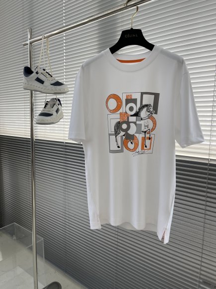 Hermes - Мужская футболка майка DZ_2803HE10 Hermes - Мужская футболка майка DZ_2803HE10